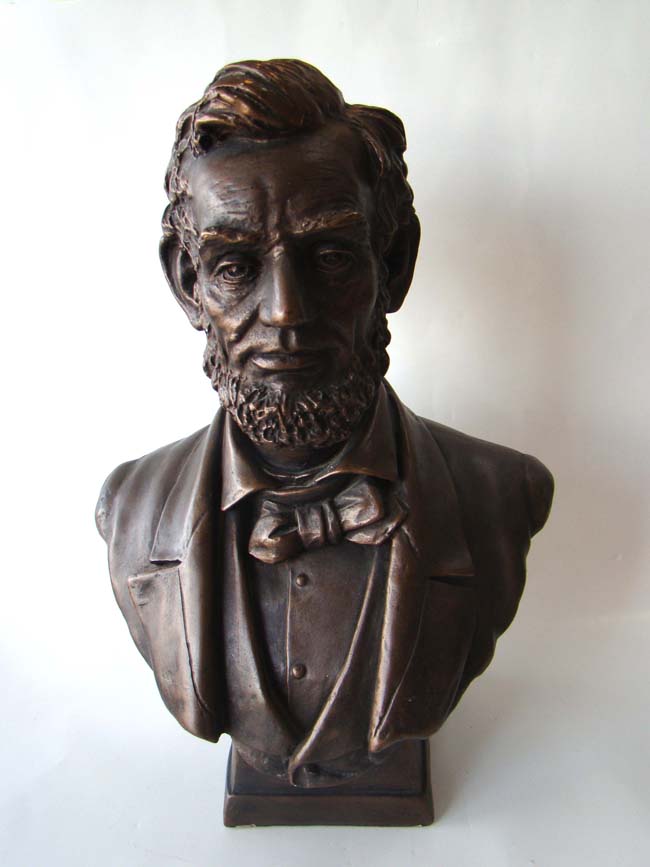 A fine vintage bust of Abraham Lincoln. — image 2